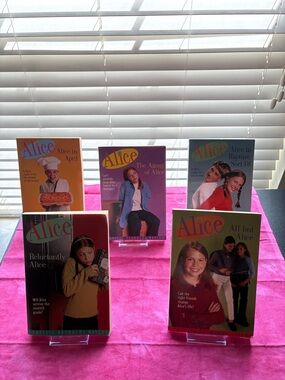 Alice books - colorful children's paperback covers